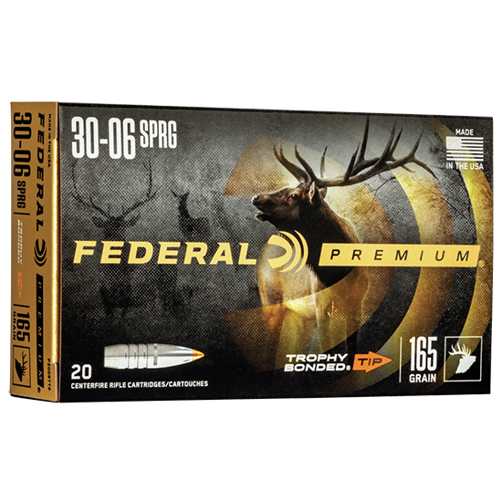 FED VITAL-SHOK 30-06 165GR TB TIP 20/10 - Ammunition